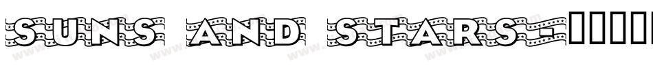 Suns and Stars字体转换